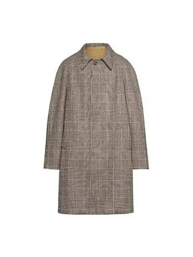 Trench coat women s check pattern brown - MAISON MARGIELA - BALAAN 1