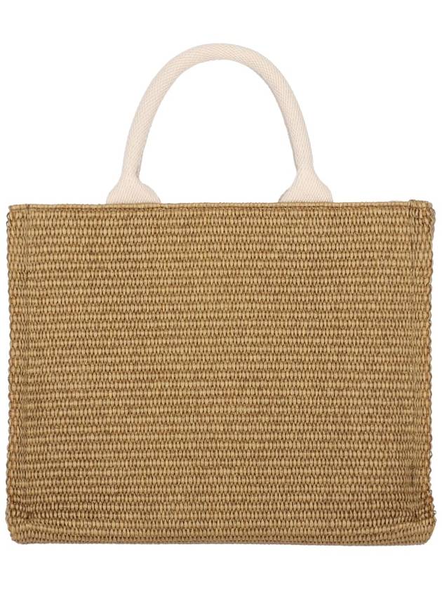 Small Raffia East West Tote Bag Brown - MARNI - BALAAN 4