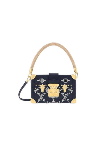 Petite Malle Tote Bag Navy - LOUIS VUITTON - BALAAN 1