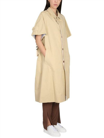 Jejia Trench Coat With Contrasting Back - JEJIA - BALAAN 2