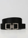 Reversible Gancini Leather Belt Black - SALVATORE FERRAGAMO - BALAAN 3