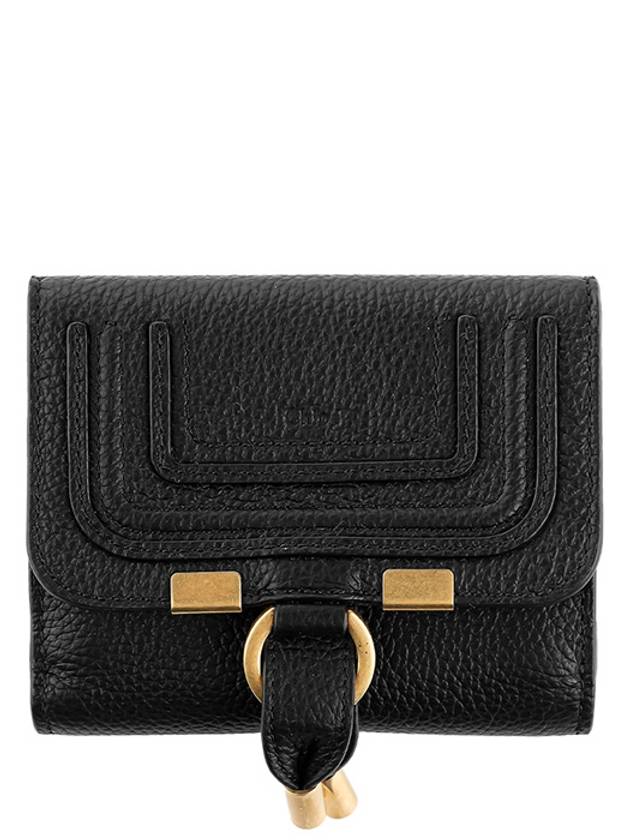 Marcie Darryl Tri-Fold Small Half Wallet Black - CHLOE - BALAAN 2