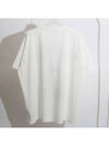 MM6 Logo Print Overfit Cotton Short Sleeve T-Shirt White - MAISON MARGIELA - BALAAN 3