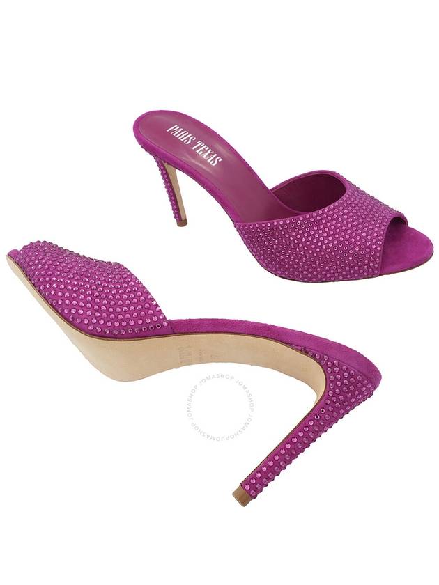 Paris Texas Ladies Pink Ruby Holly 105 Stiletto Mules, Brand Size 37 (US Size 7) - PARIS TEXAS - BALAAN 2