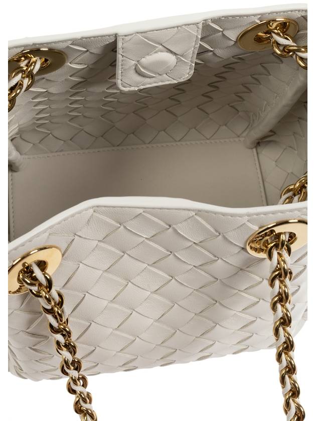 Bottega Veneta Shoulder Bag Parachute Small, Women's, White - BOTTEGA VENETA - BALAAN 5