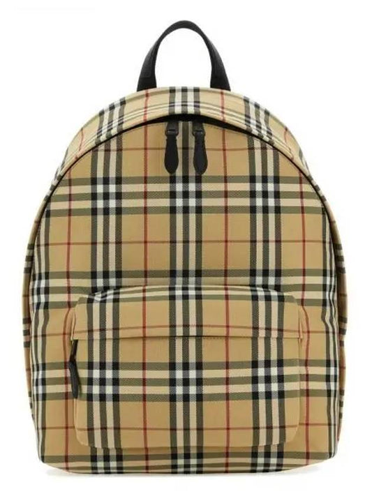 24 ss Nylon Backpack WITH Vintage CHEC Motif 8084113A7026 B0650980185 - BURBERRY - BALAAN 2