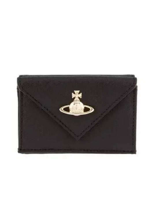 Women's Envelope Half Wallet Black - VIVIENNE WESTWOOD - BALAAN 2