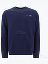 Men's Item Logo Sweatshirt Navy - A.P.C. - BALAAN 2