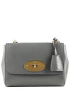 Lily Small Grain Cross Bag Grey - MULBERRY - BALAAN 2