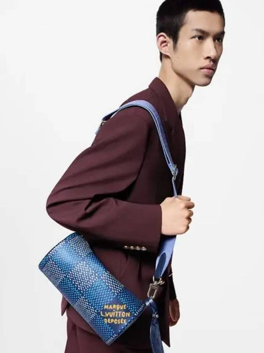 Soft Polochon PM Shoulder Bag Blue - LOUIS VUITTON - BALAAN 2