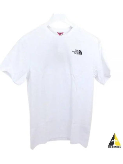 Men's Graphic Cotton Short Sleeve T-Shirt White - THE NORTH FACE - BALAAN 2