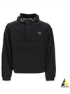 Alexandre Mattiussi Windbreaker Hoodie Black - AMI - BALAAN 2