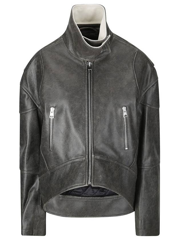 leather jacket black - JW ANDERSON - BALAAN 1