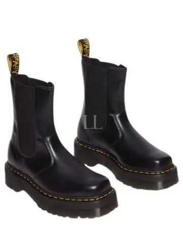 2976 High Quad Chelsea Boots Unisex 31151001 BLACK - DR. MARTENS - BALAAN 1