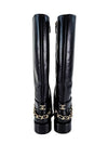 CC bag chain logo long boots black - CHANEL - BALAAN 1