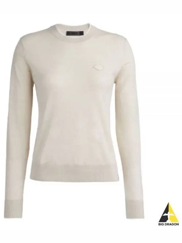 GFORE MOTHER GOLFER MERINO WOOL CREWNECK SWEATER G4LF23S600b STNH Women s - G/FORE - BALAAN 1