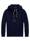 Embroidered Logo Pony Hoodie Navy - POLO RALPH LAUREN - BALAAN 2