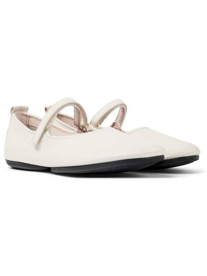 Right Leather Mary Jane Flat Shoes White - CAMPER - BALAAN 2