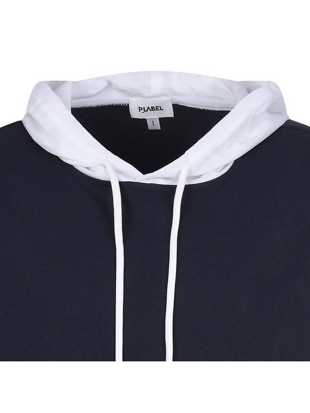 Functional hood color combination hoodie MW4ME417 - P_LABEL - BALAAN 4