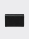 Saffiano Name Card Holder Black - PRADA - BALAAN 5