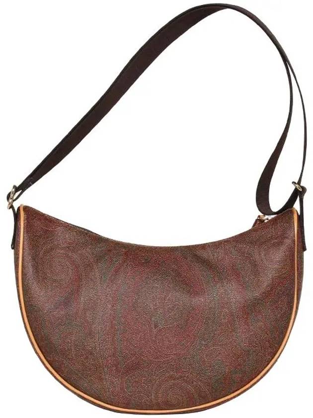 Paisley Half Moon Cross Bag Brown - ETRO - BALAAN 3