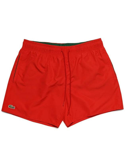 Men's Light Quick Dry Swim Shorts Red - LACOSTE - BALAAN 2