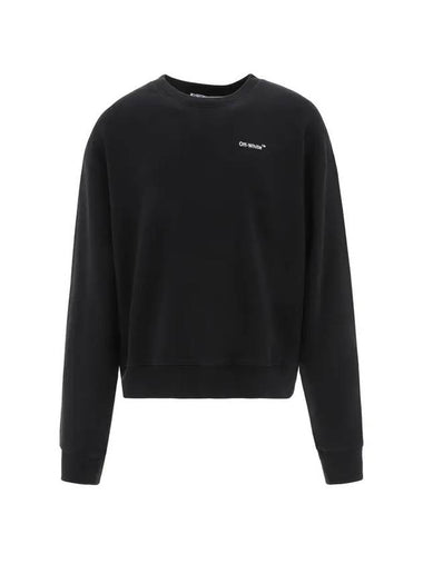 Caravaggio Arrow Sweatshirt Black - OFF WHITE - BALAAN 1