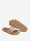 Fool Political Campaign Logo Slippers Brown - BALENCIAGA - BALAAN 5