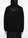 Viscose Jersey Zip Sweatshirt Black - GUCCI - BALAAN 4