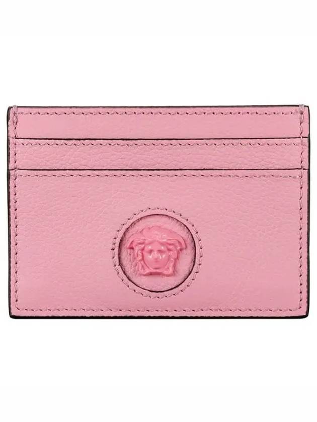 Medusa Leather Card Wallet Pink - VERSACE - BALAAN 2