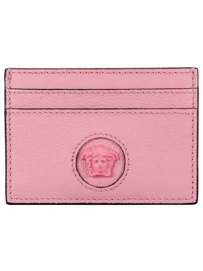 Medusa Leather Card Wallet Pink - VERSACE - BALAAN 2