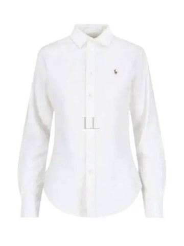 Pony logo oxford shirt 211891377003 - POLO RALPH LAUREN - BALAAN 1