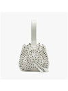 Rose Marie 16 Punching Bucket Bag White - ALAIA - BALAAN 3