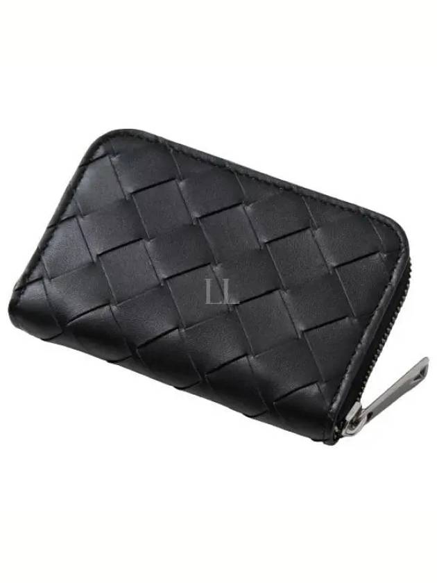 Zipper Coin Purse Black - BOTTEGA VENETA - BALAAN 2