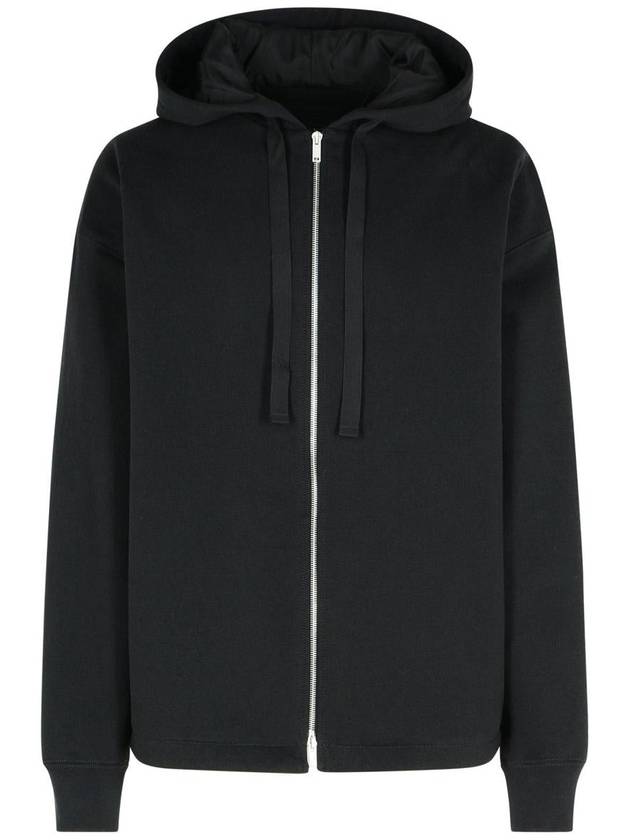 Jil Sander Black Cotton Sweatshirt - JIL SANDER - BALAAN 1