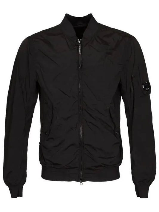 Nycra R Bomber Wind Jacket Black 14CMOW004A - CP COMPANY - BALAAN 1