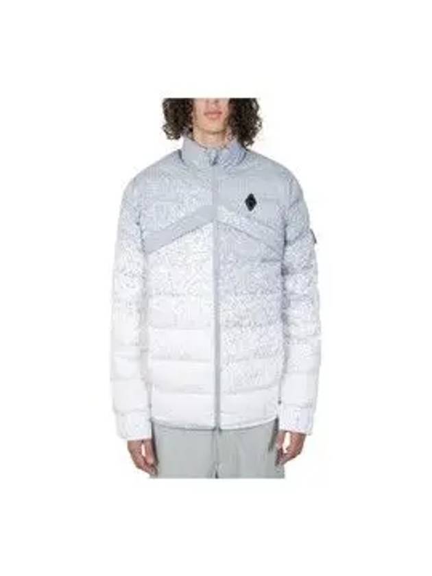 A COLD WALL Light Gray Signature Badge Logo Duck Down Puffer Padded Jumper AC223MJK106I - A-COLD-WALL - BALAAN 7