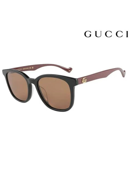 Eyewear Logo Sunglasses Brown - GUCCI - BALAAN 2