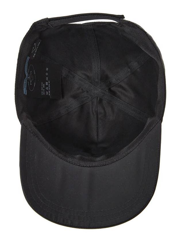 Embroidery Logo Nylon BallCap Black - PRADA - BALAAN 6