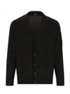 Lens Cotton Cardigan Black - CP COMPANY - BALAAN 2