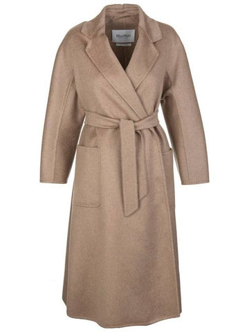 Labbro Ludmilla Iconic Cashmere Single Coat Beige - MAX MARA - BALAAN 1