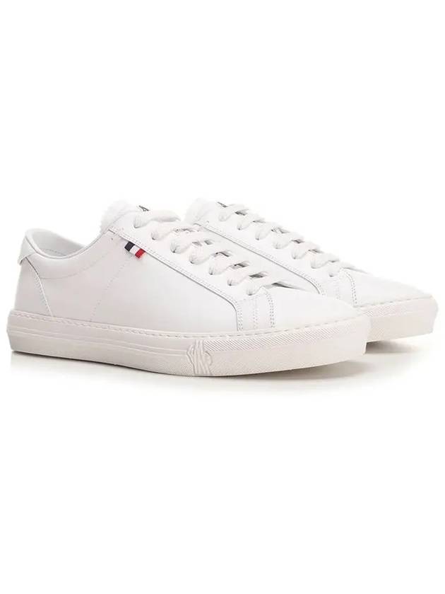 New Monaco low top sneakers white - MONCLER - BALAAN 4