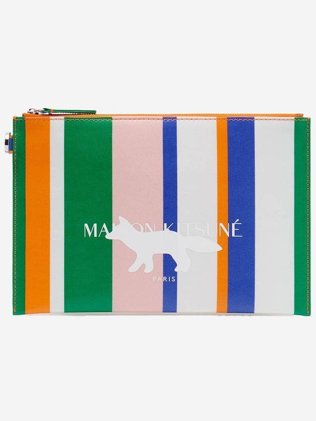 Fox Stripe Pouch - MAISON KITSUNE - BALAAN 2