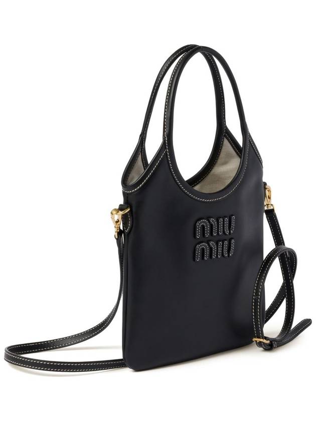 Ivy leather tote bag - MIU MIU - BALAAN 5