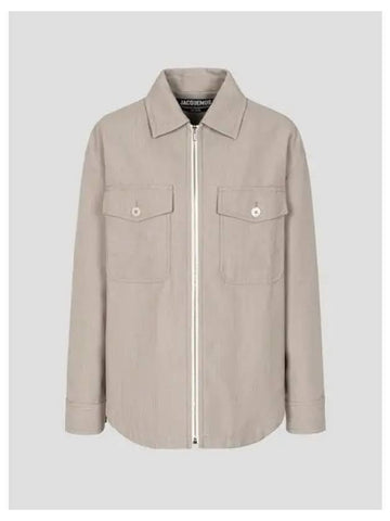 Jacquemus Men s Le Blouson Montagne Beige Domestic Product GM0024080868183 - JACQUEMUS - BALAAN 1