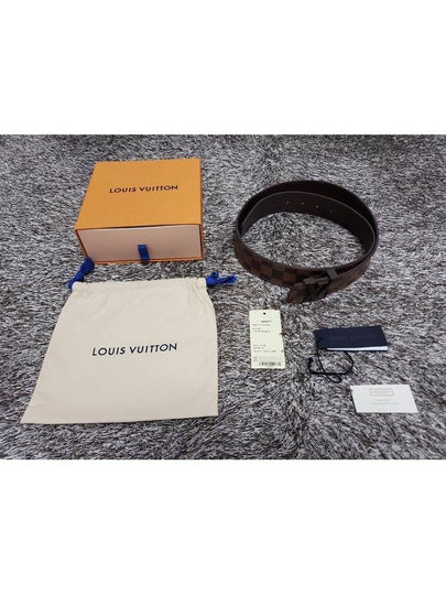 LV Initials Damier Ebenbelt 90 - LOUIS VUITTON - BALAAN 2