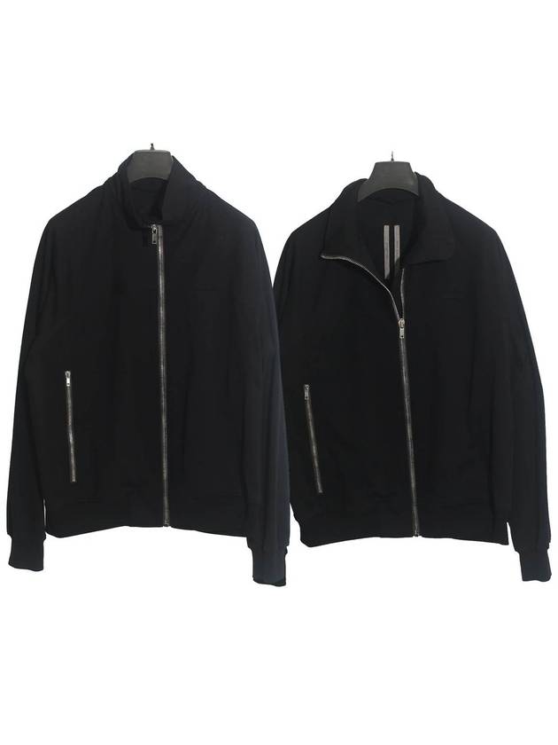 Men's Zipper Print Zip-Up Jacket Black - RICK OWENS - BALAAN 2