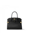 Steamer MM Tote Bag Black - LOUIS VUITTON - BALAAN 1