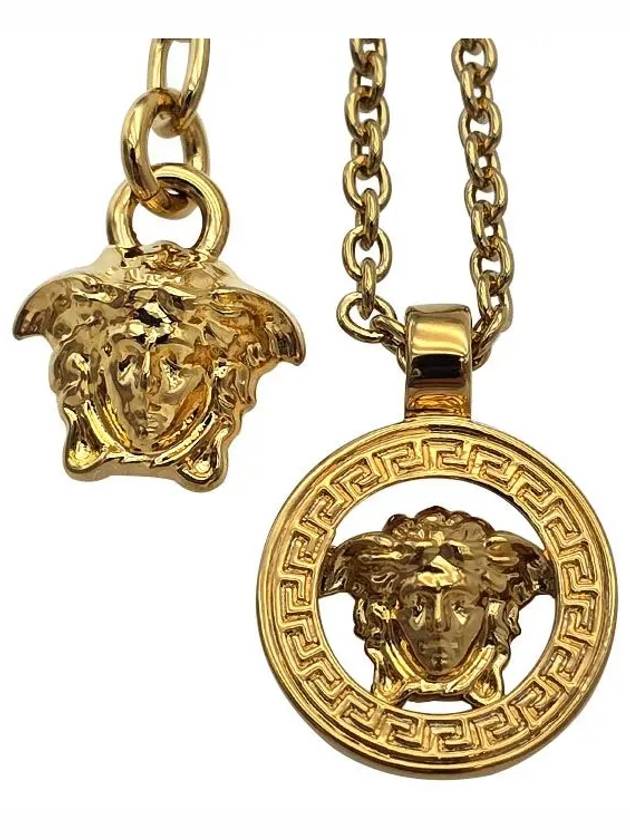 Medusa Pendant Necklace Gold - VERSACE - BALAAN 3