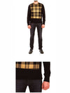 Tartan check sweatshirt 361735 QDZ73 901 - ALEXANDER MCQUEEN - BALAAN 3